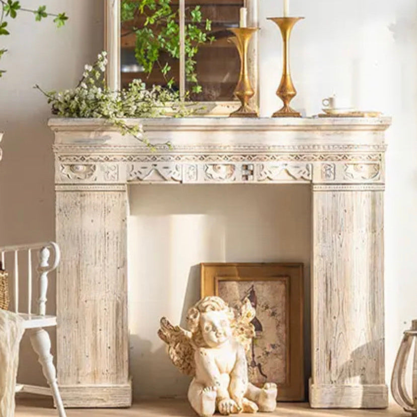 European Style Living Room Furniture White Hallway Accent Table Console Wall Tables