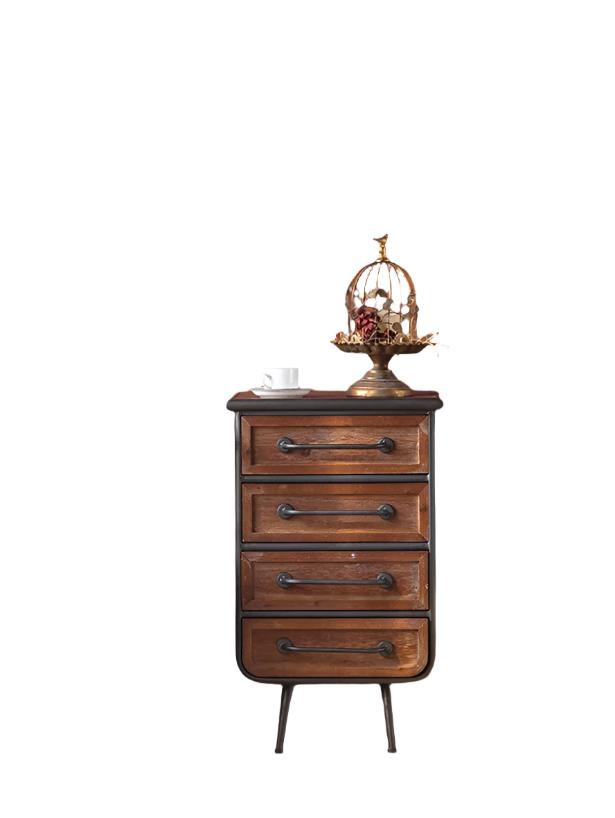 Rustic Furniture Accent Cabinet Bedroom Chest Of Drawer Living Room Solid Wood Sideboard