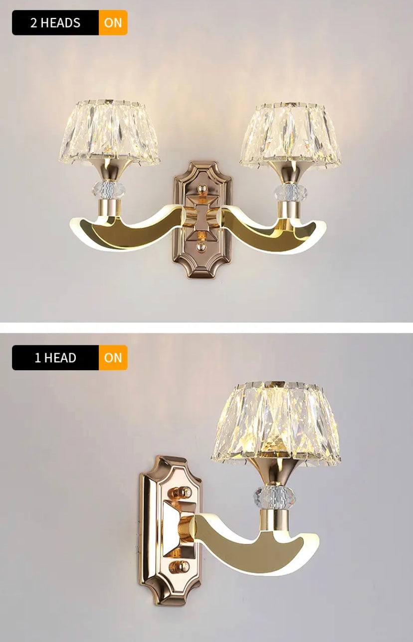 Unique Classic Design Crystal Chandelier Indoor Home, Hotel Living Room Gold K9 Crystal Lustre
