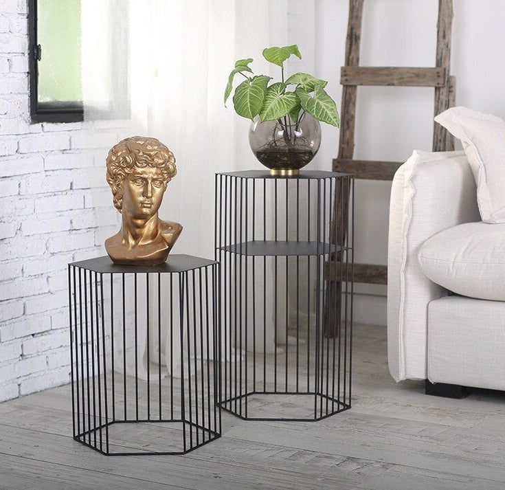 Coffee Table Wrought Iron Luxury Creative Tisch Modern Multifunctional Couchtisch Set