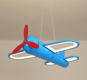 Children's Room Lighting Led Airplane Nordic Modern Kids Room Lights