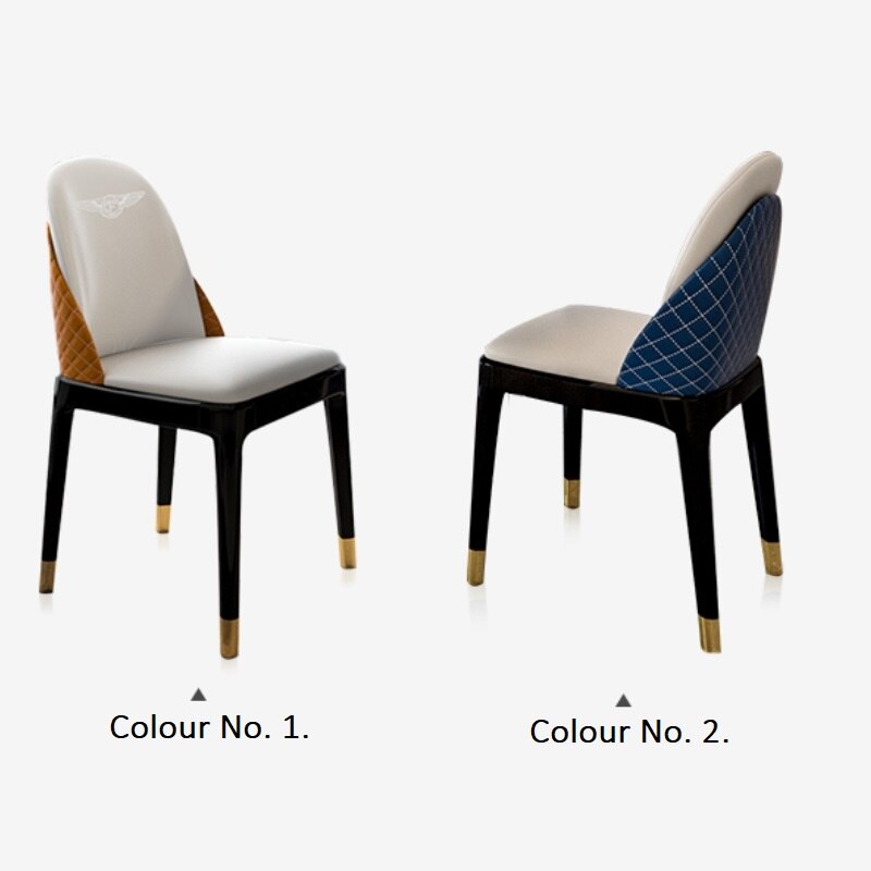 Dining Room Chairs Sets Modern Style Leather Esszimmerstühle Solid Wood Base Chairs