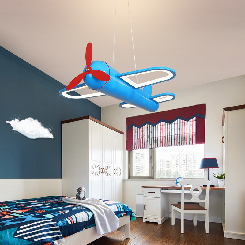 Children's Room Lighting Led Airplane Nordic Modern Kids Room Lights