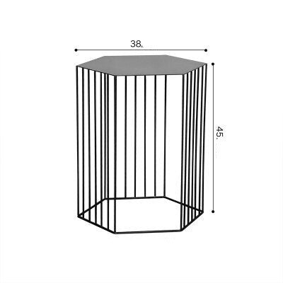 Coffee Table Wrought Iron Luxury Creative Tisch Modern Multifunctional Couchtisch Set