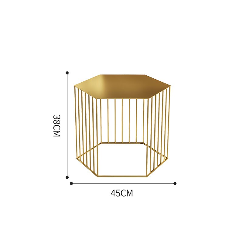 Coffee Table Wrought Iron Luxury Creative Tisch Modern Multifunctional Couchtisch Set
