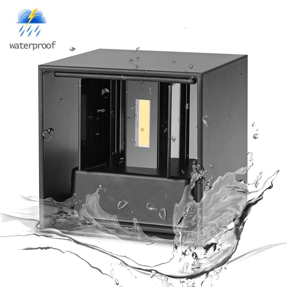 Wall Lamps Waterproof Surface Mounted LED Wall Light Indoor Outdoor Wall Lights