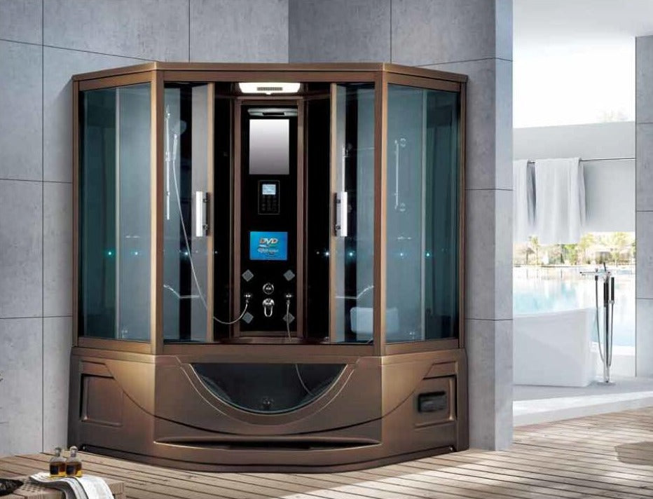 Bathroom Shower Cabin Double Person Sauna Duschkabinen Mult-Functional Control Sauna