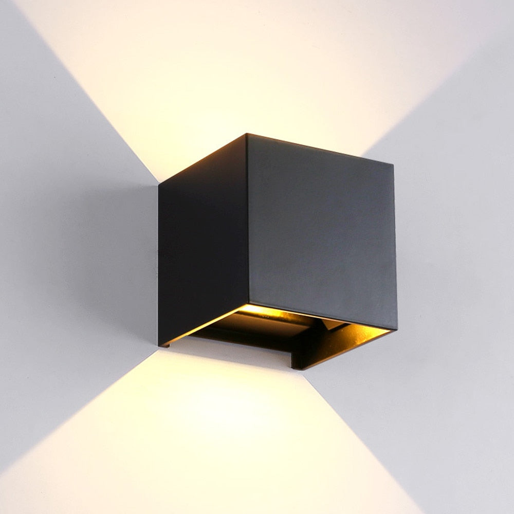 Wall Lamps Waterproof Surface Mounted LED Wall Light Indoor Outdoor Wall Lights