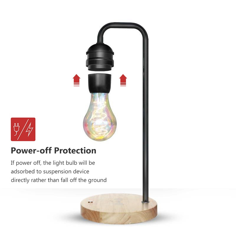 Magnetic Levitation Lamp Creativity Floating Bulb Smart Lamp