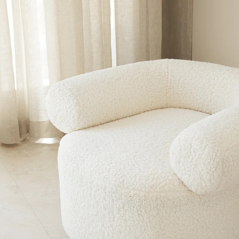Canapé chaise design salon velours canapé chaises