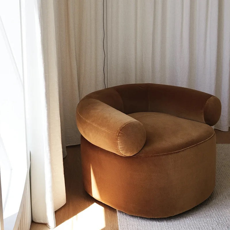 Canapé chaise design salon velours canapé chaises