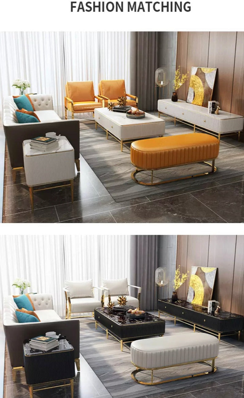 TV Lowboards Light Luxury TV Stand Set Modern Fernsehtisch Minimalist Design TV Cabinets