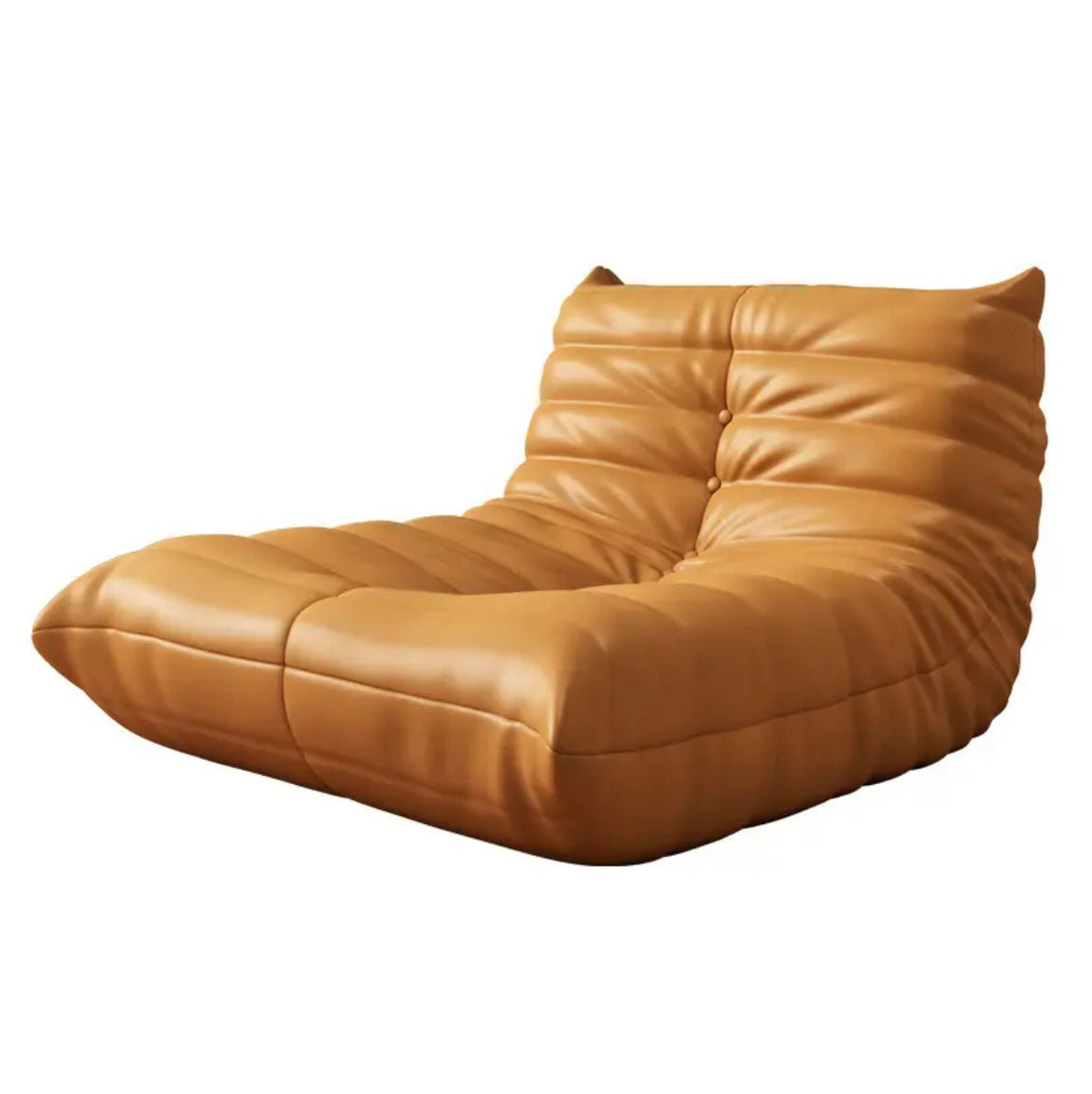 Italian Leather Chaiselongue Chair - Luxury, Customizable