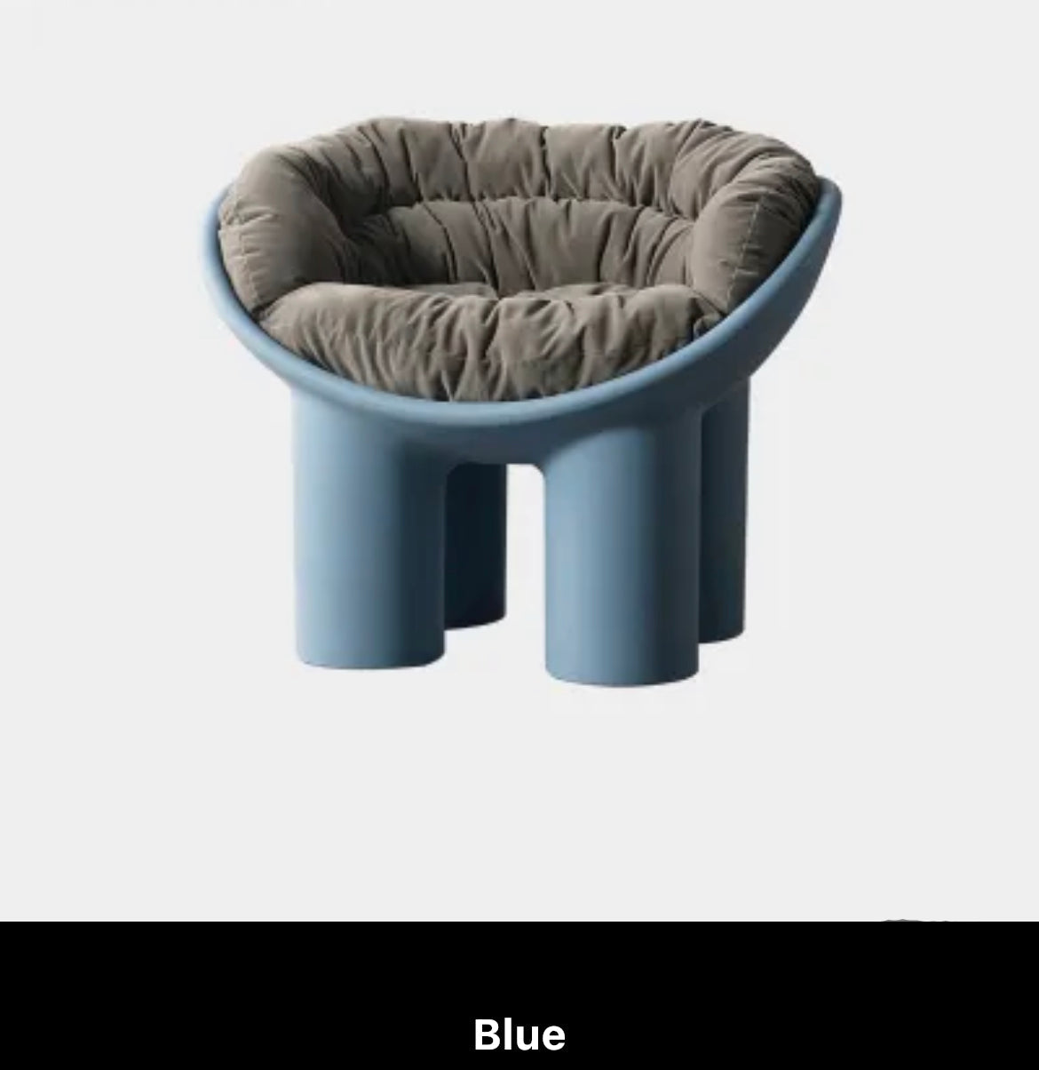 Stool Chair Modern Design PE Plastic Elephant Roly Poly Lounge Chairs