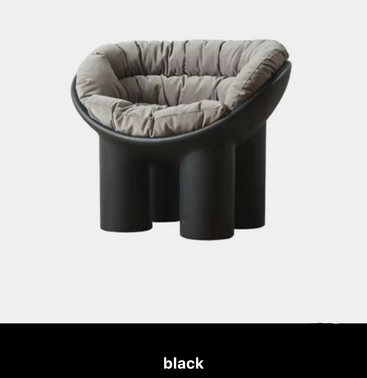 Stool Chair Modern Design PE Plastic Elephant Roly Poly Lounge Chairs