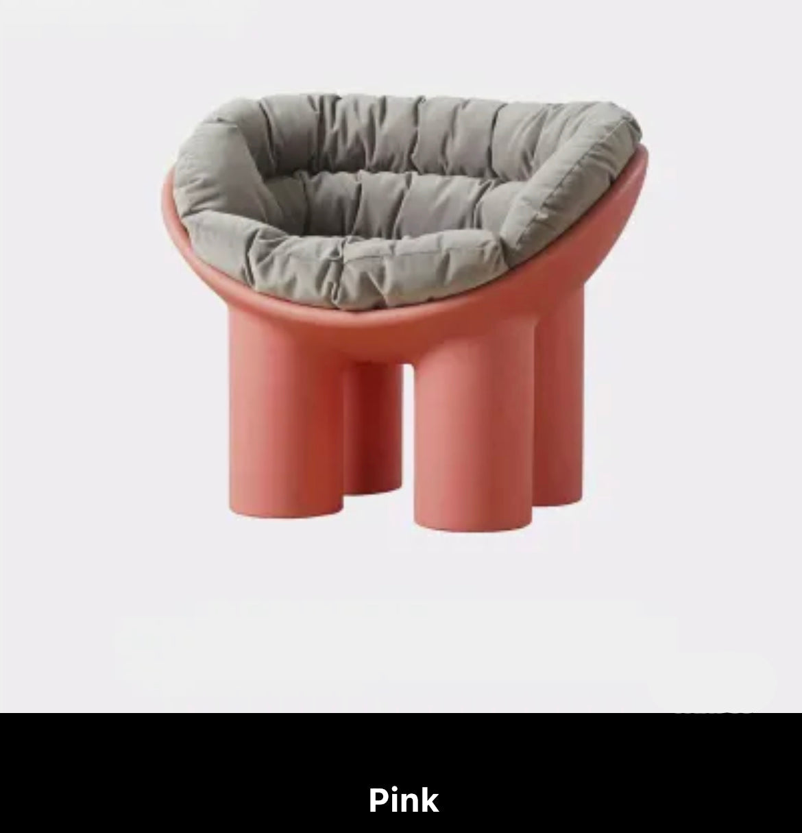 Stool Chair Modern Design PE Plastic Elephant Roly Poly Lounge Chairs