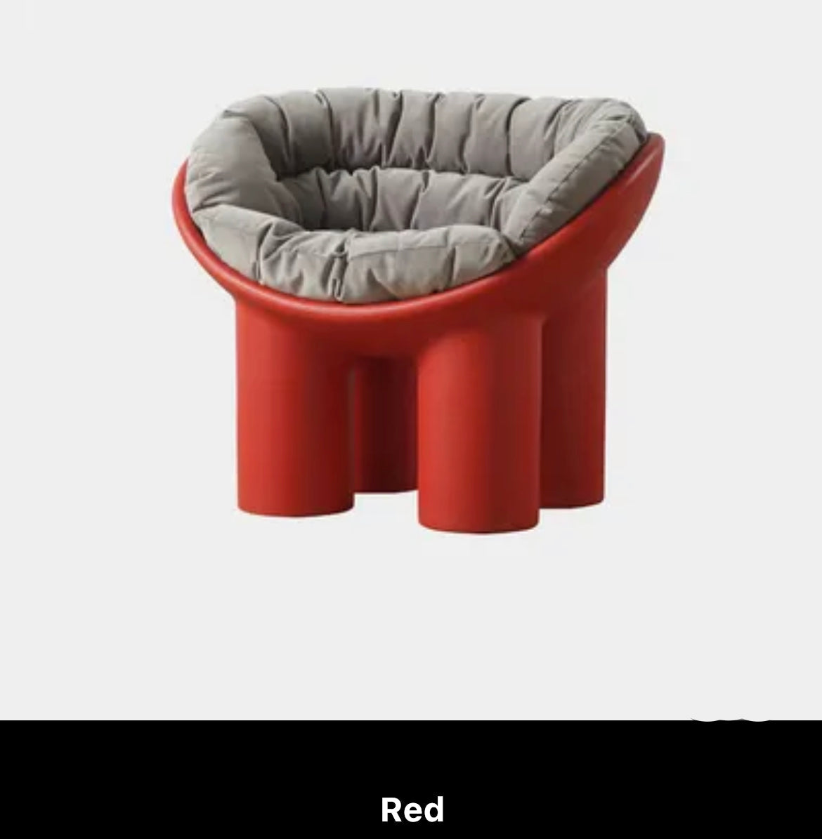 Stool Chair Modern Design PE Plastic Elephant Roly Poly Lounge Chairs