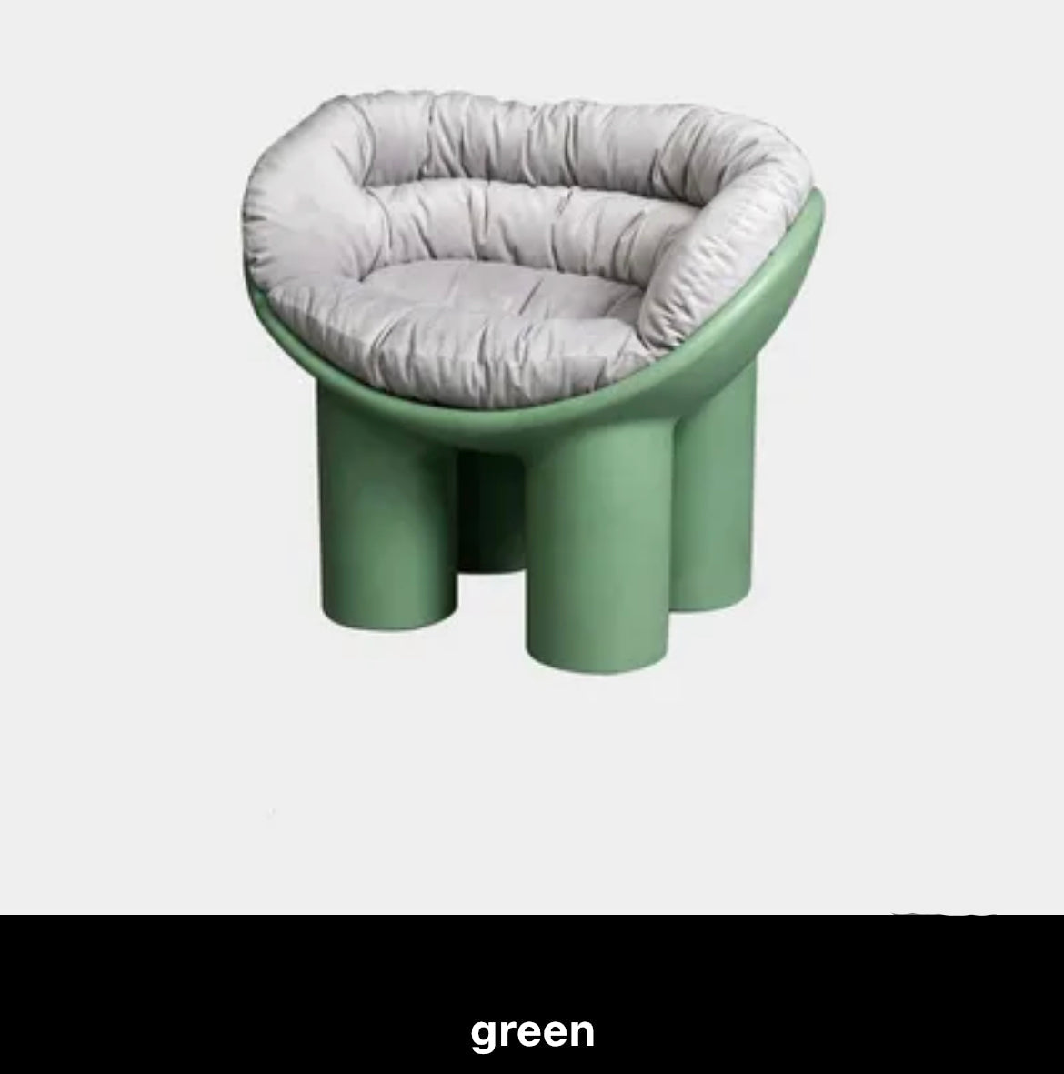 Stool Chair Modern Design PE Plastic Elephant Roly Poly Lounge Chairs