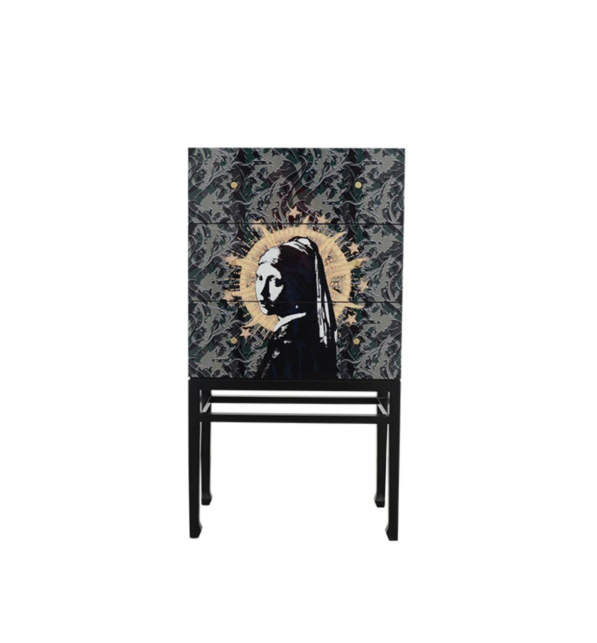 Cabinet Antique Decorative Wooden Cabinet Hand Made Home Furniture