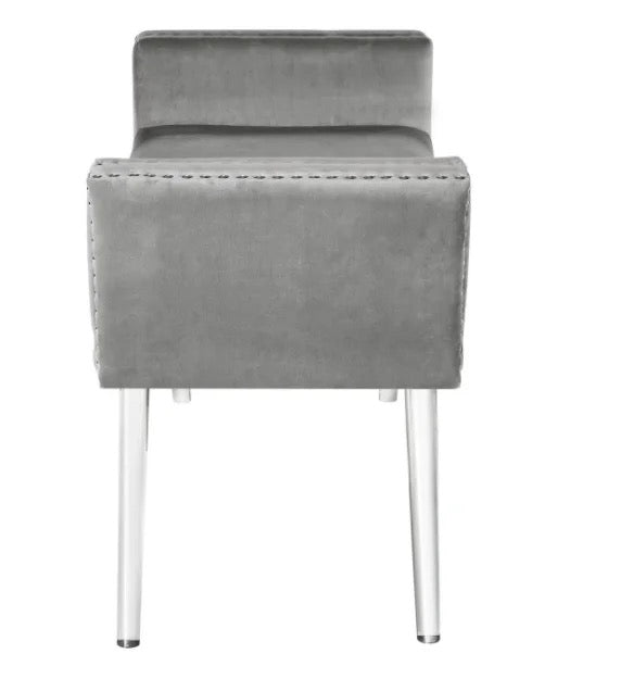 Bench Acrylic Transparent Leisure Club Hall Shoe Stool Ghost Benches