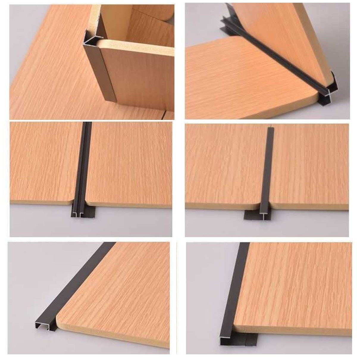 Wall Panel PET Clear Colorful Bamboo Charcoal Board WPC Interior Decoration Easy To Install Wall Panels Sets