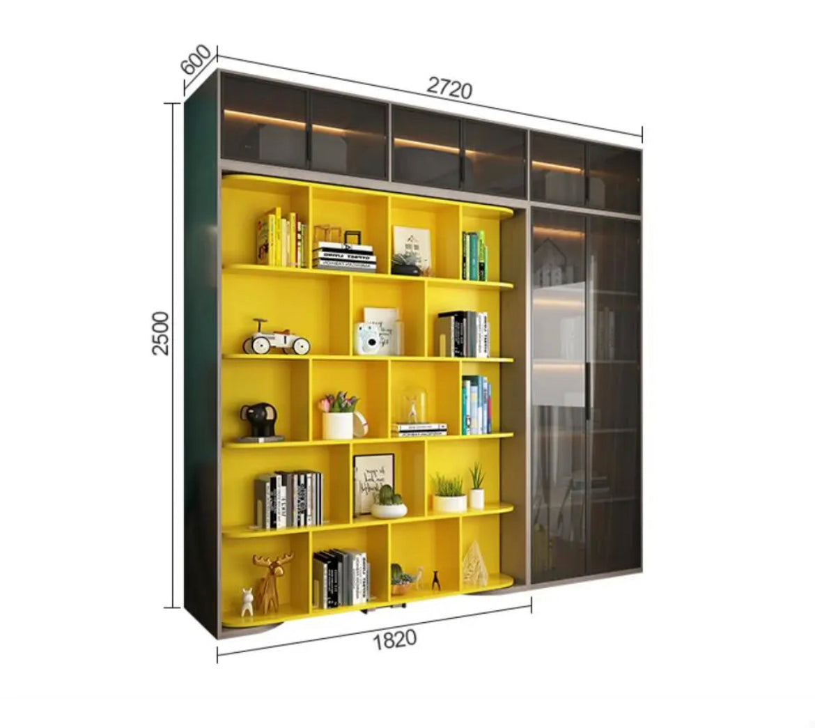 Wall Bed Custom Made Multipurpose Smart Bedroom Furniture Rotating Space Saving Hidden Wall Murphy Beds