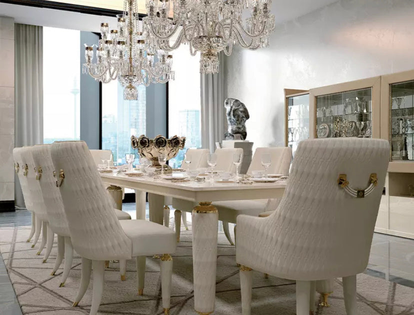 Dining Table Luxury Design Italian Antique Dining Table With Chairs Esstisch Set