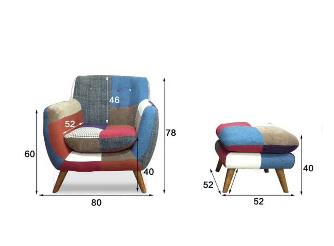 2 Seater Sofa Living Room Furniture Vintage Style Contrast Color Leather Loveseat Sofas