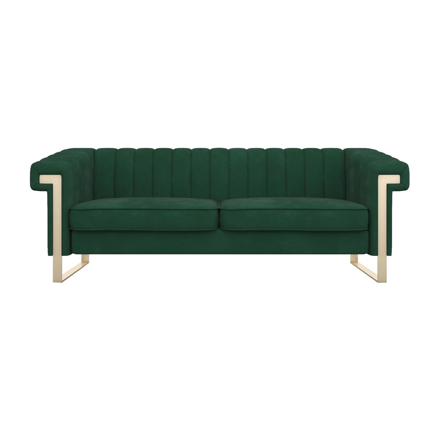 Fall Winter New Modern 3 Seater Green Chesterfield Sofas Living Room Furniture Design