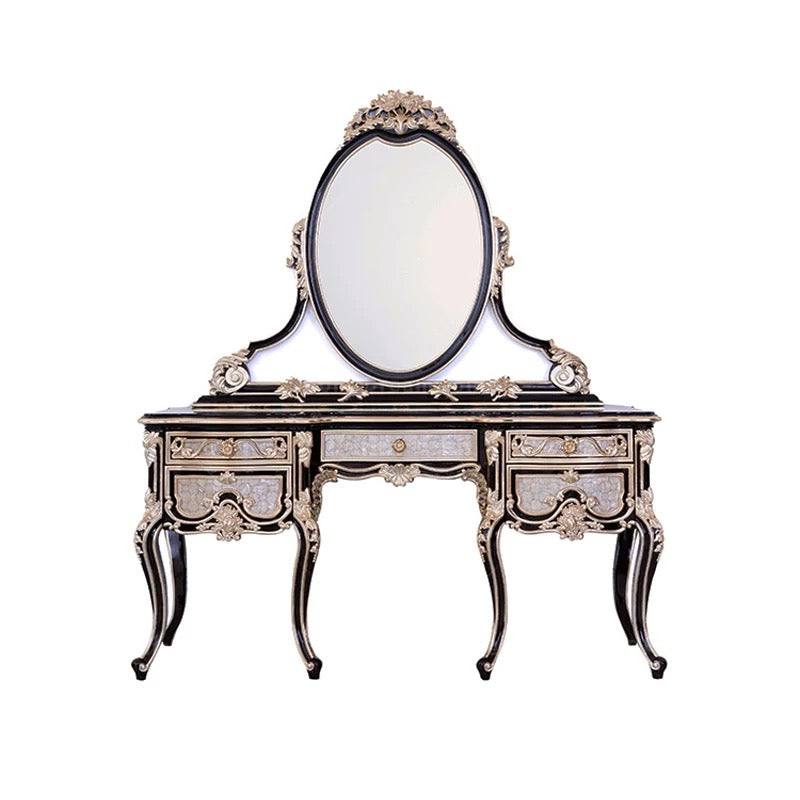 Master Bedroom Makeup Vanities Antique Home Furniture Classic Baroque French Style Set