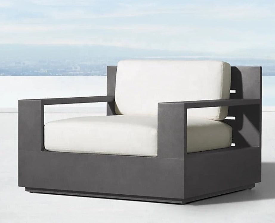 Outdoor Furniture Aluminium Design Patio Furniture Balcony Garden Leisure Lounge Sofa