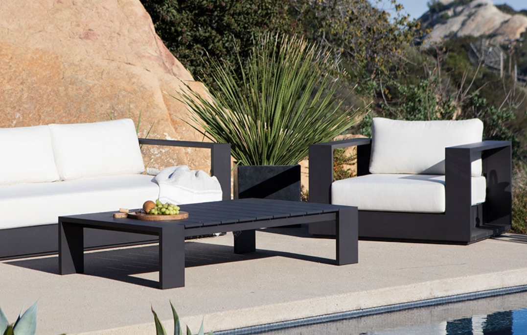 Outdoor Furniture Aluminium Design Patio Furniture Balcony Garden Leisure Lounge Sofa
