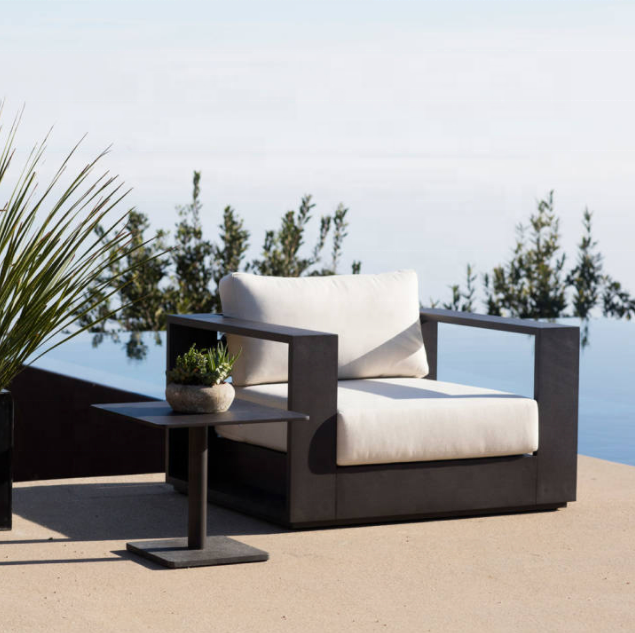 Outdoor Furniture Aluminium Design Patio Furniture Balcony Garden Leisure Lounge Sofa