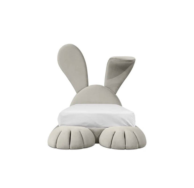 Parure de lit en velours pour enfants, ensemble de lit de chambre à coucher pour enfants, lapin mignon, de haute qualité