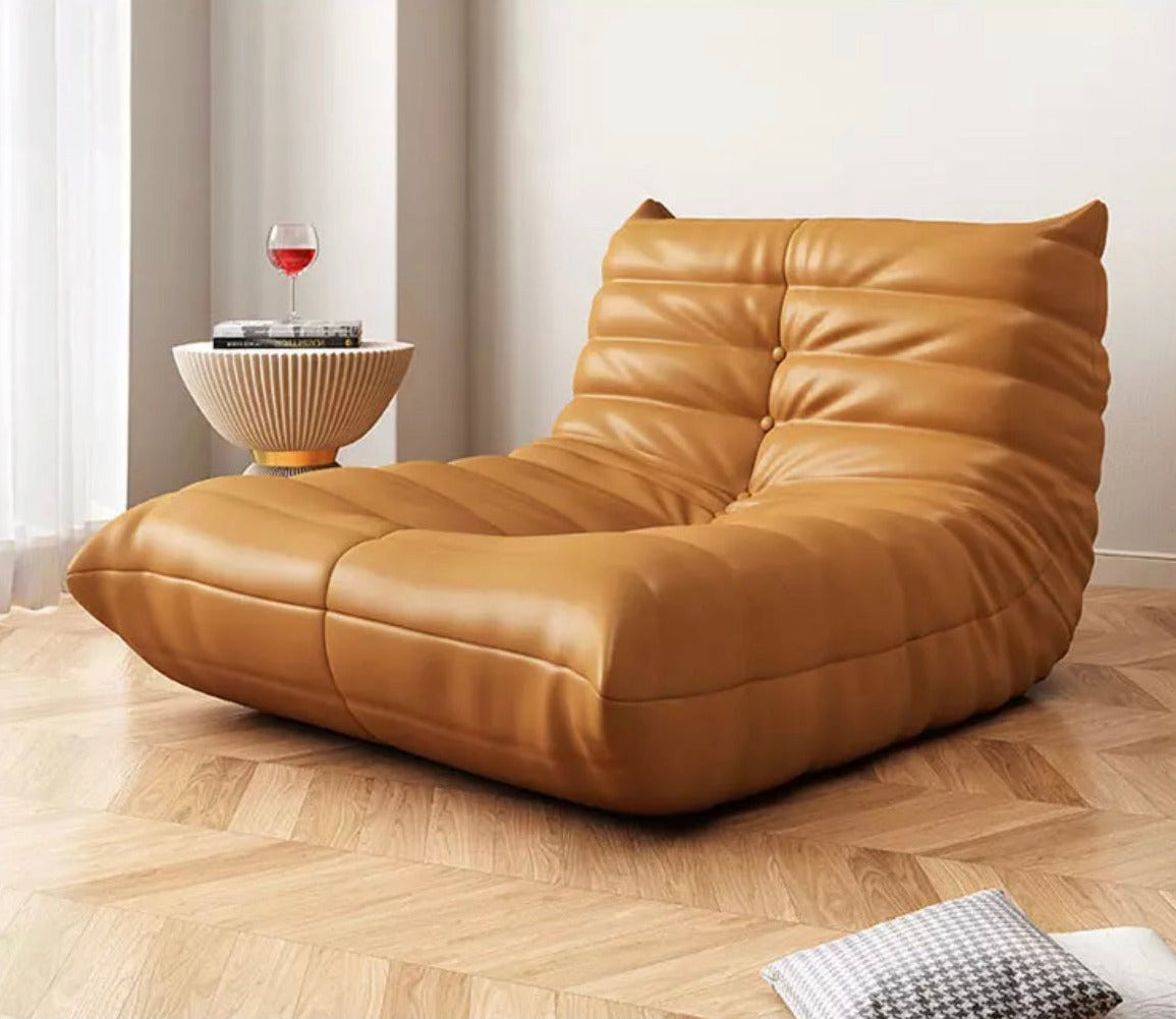 Italian Leather Recliner Chair - Luxury, Customizable