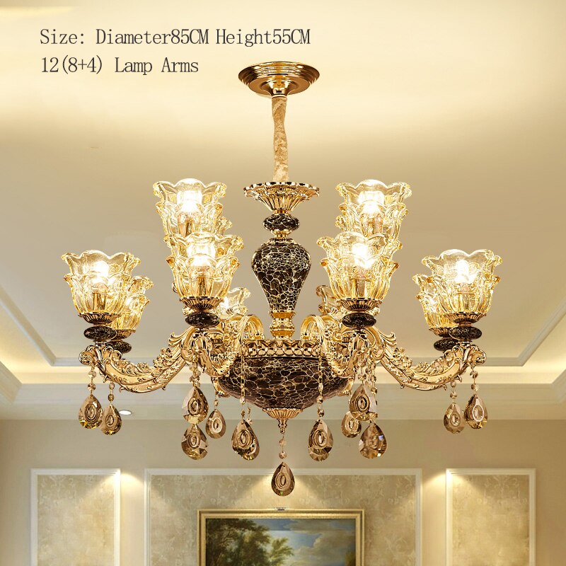 Chandelier Minimalist Ceramic Crystal Lamps Chandeliers