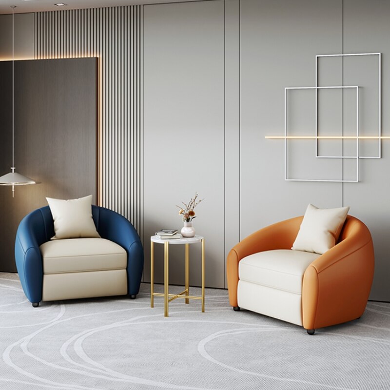 Chair & Sofa Cushions Tiger Einzelsofa Light Luxury Designer Lazy Singel Sofas