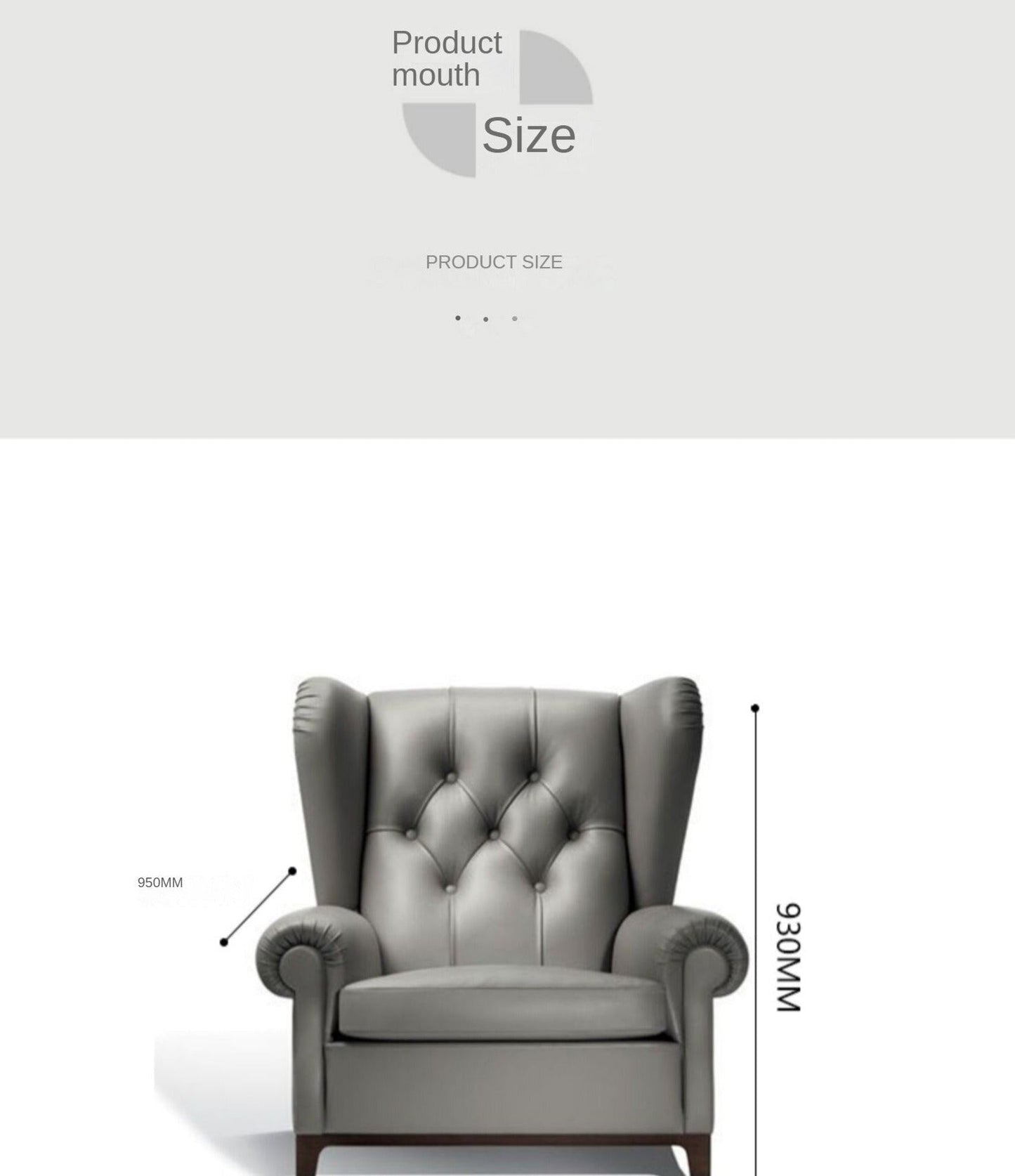 Club Chair Italian Imported Sessel First Layer Leather Cigar Sessel Tiger Stuhl Luxury Armchair