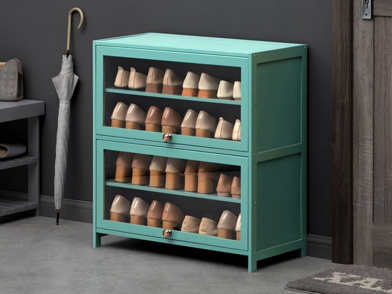 Shoe Cabinet HD Transparent Shoe Storage Shelf Display Dustproof Shoe Rack Organizer Schuhschränke Furniture