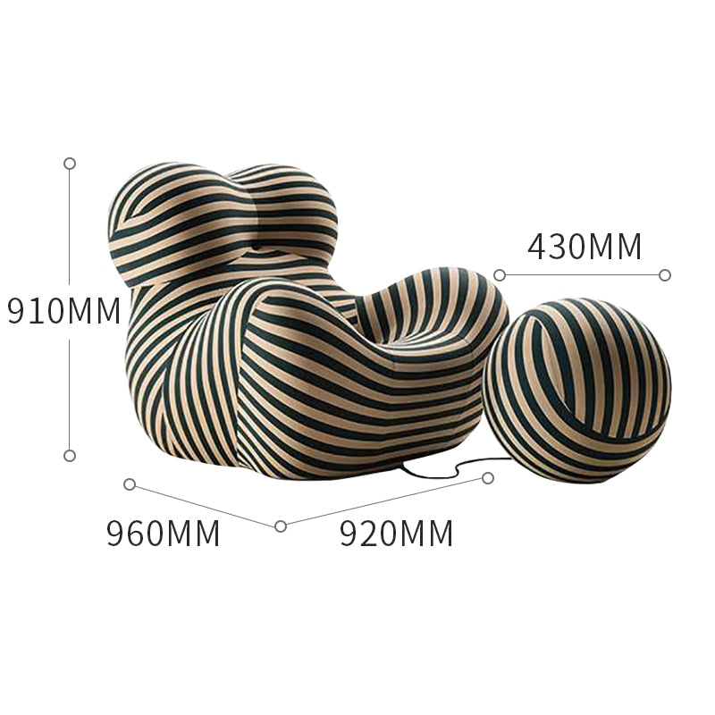 Canapé en tissu nordique, canapés de loisirs décontractés minimalistes