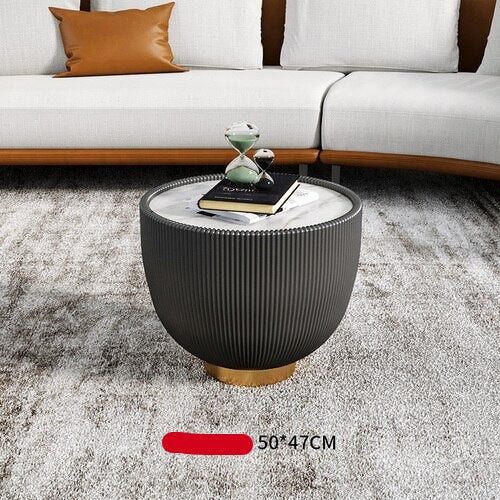 Coffee Tables Home Round Creative Designer Couchtisch Set Side Tables Set