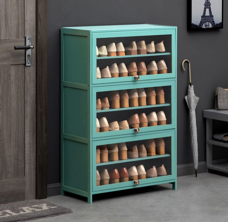 Shoe Cabinet HD Transparent Shoe Storage Shelf Display Dustproof Shoe Rack Organizer Schuhschränke Furniture