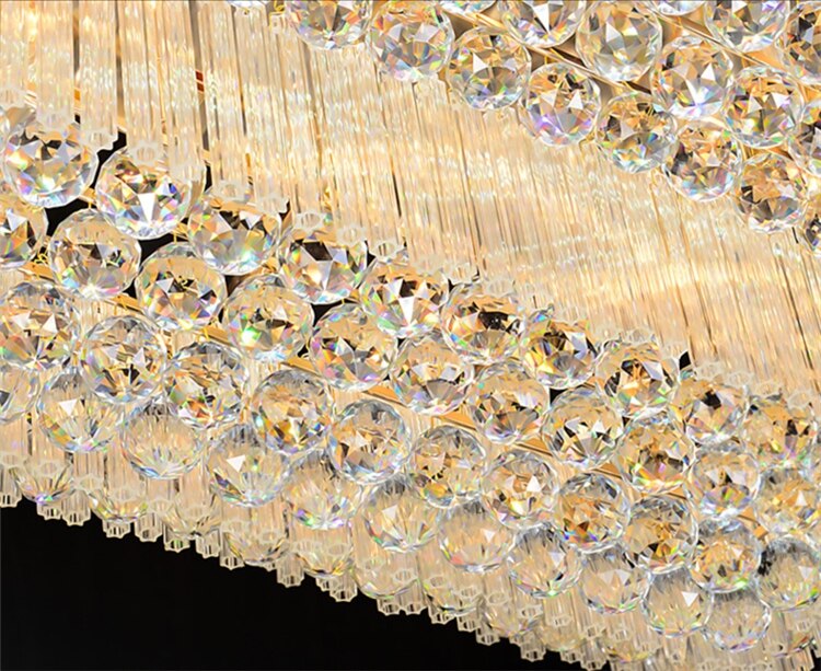 Light Luxury LED Cake Ceiling Light Round Rectangular Multilayer Ceiling Lights