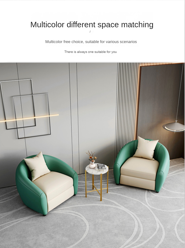 Chair & Sofa Cushions Tiger Einzelsofa Light Luxury Designer Lazy Singel Sofas