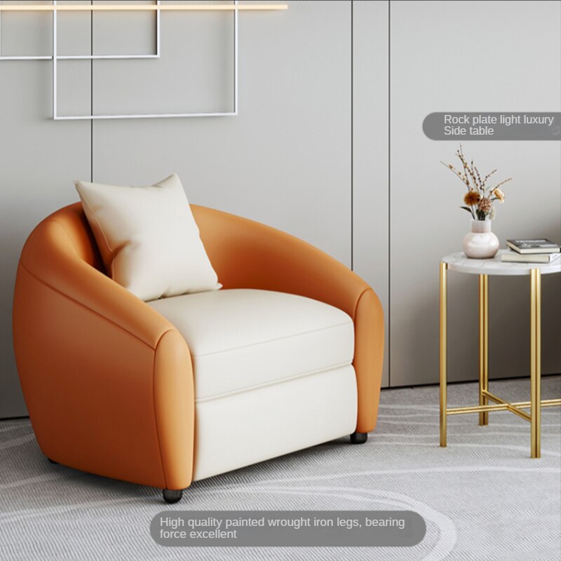 Chair & Sofa Cushions Tiger Einzelsofa Light Luxury Designer Lazy Singel Sofas