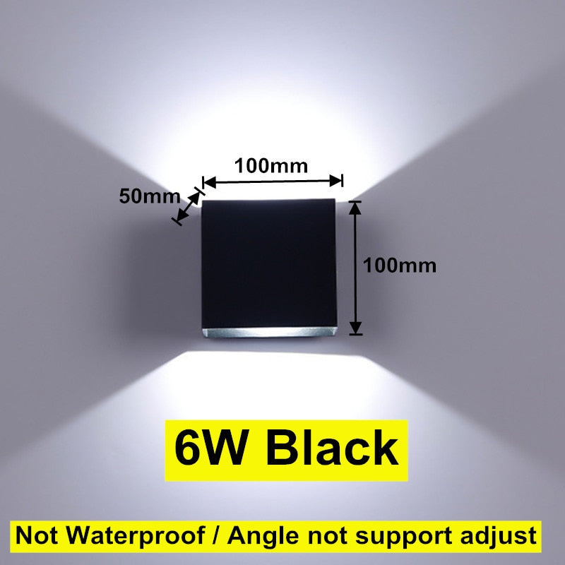 Wall Lamps Waterproof Surface Mounted LED Wall Light Indoor Outdoor Wall Lights