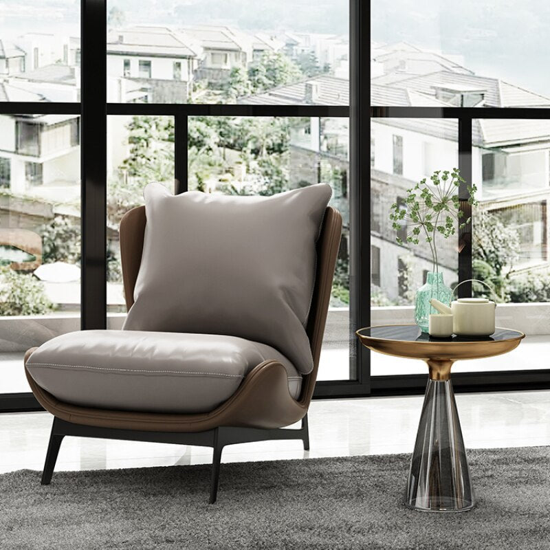 Club Chair Nordic Modern Comfortable Leather Designer Club Chairs