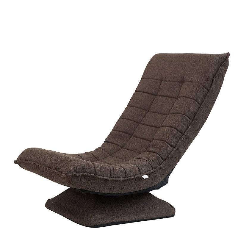 Single Sofa Tatami Chair Floor Sofas Home Decor 360 Rotatable Foldable Lazy Sofa