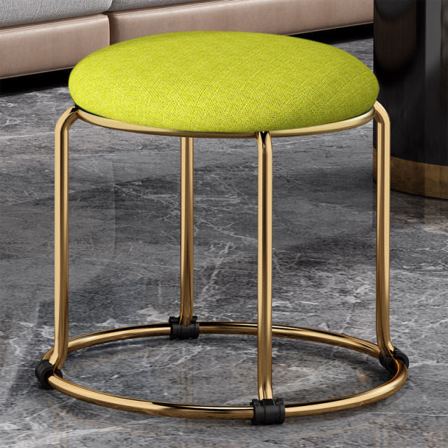 Living Room Padded Stool Chair