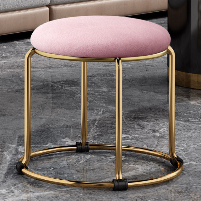Living Room Padded Stool Chair